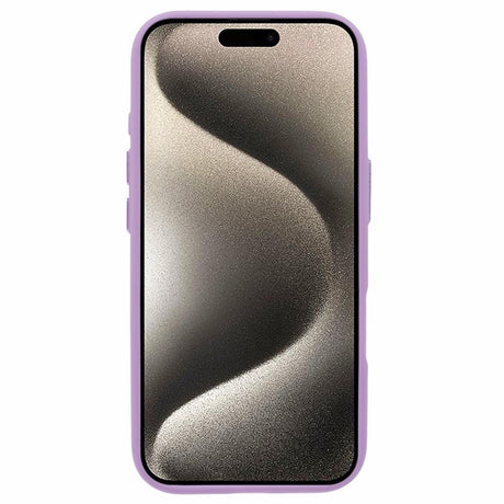 Eiderwood iPhone 16 Pro Hybrid Plastik Cover - Gennemsigtig / Lilla