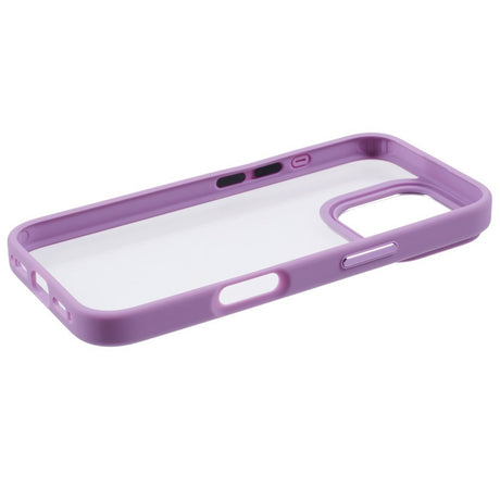Eiderwood iPhone 16 Pro Hybrid Plastik Cover - Gennemsigtig / Lilla