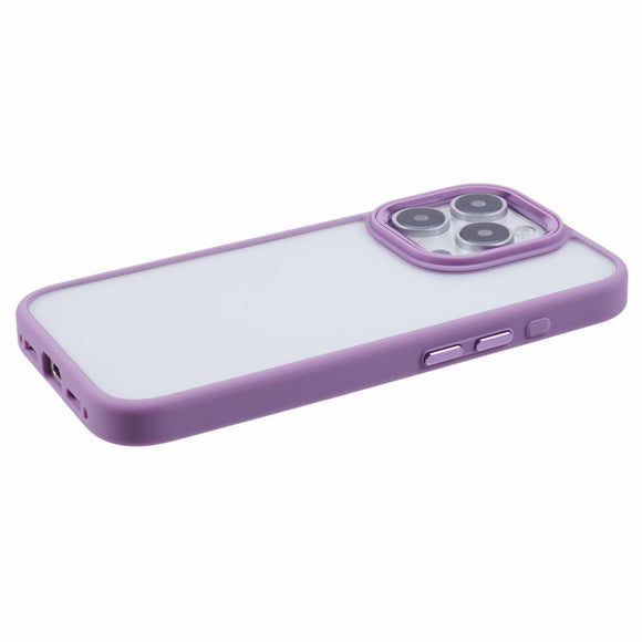 Eiderwood iPhone 16 Pro Hybrid Plastik Cover - Gennemsigtig / Lilla