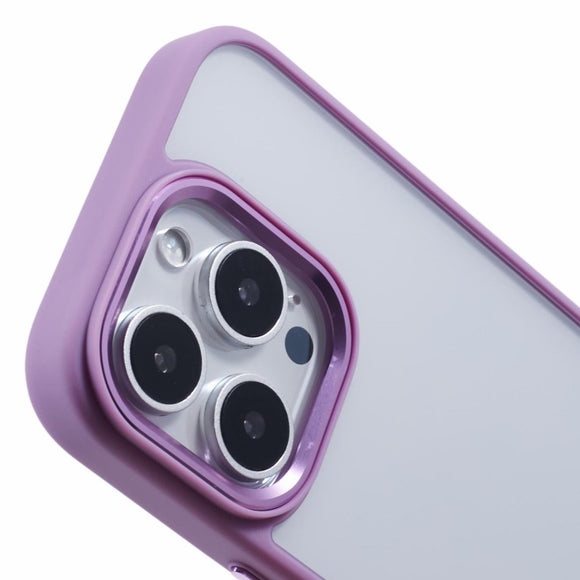 Eiderwood iPhone 16 Pro Hybrid Plastik Cover - Gennemsigtig / Lilla
