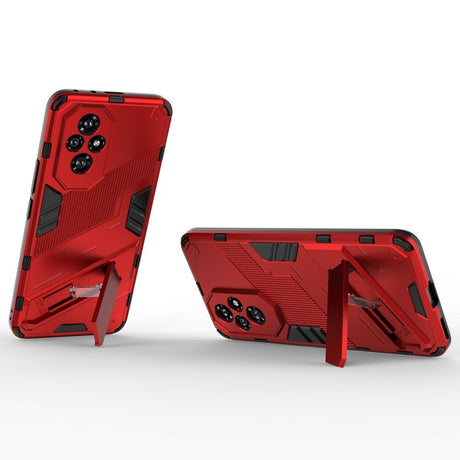 EIDERWOOD Honor 200 5G Hybrid Håndvæker Cover m. Kickstand - Rød