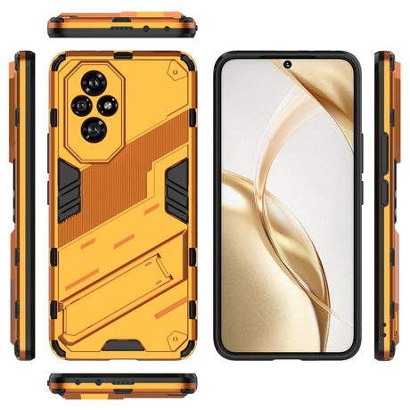EIDERWOOD Honor 200 5G Hybrid Håndvæker Cover m. Kickstand - Orange