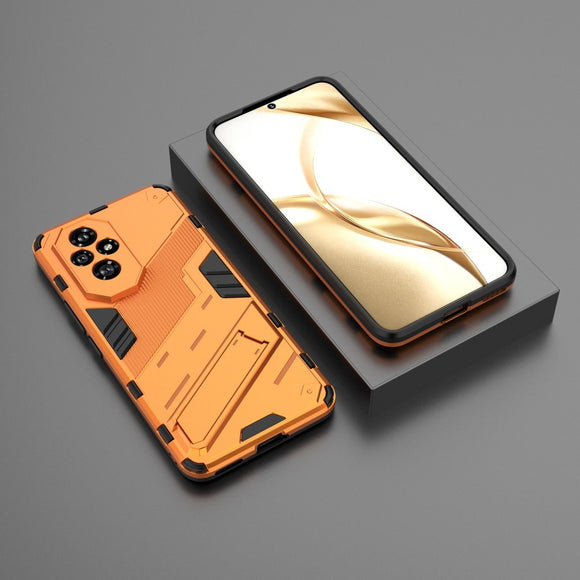 EIDERWOOD Honor 200 5G Hybrid Håndvæker Cover m. Kickstand - Orange