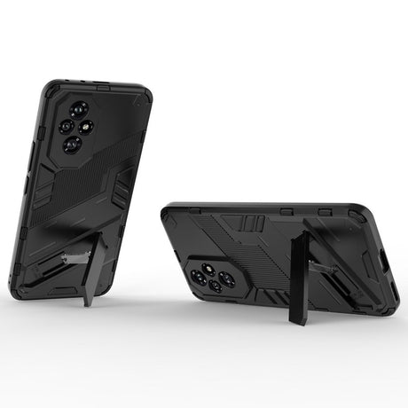 EIDERWOOD Honor 200 5G Hybrid Håndvæker Cover m. Kickstand - Sort