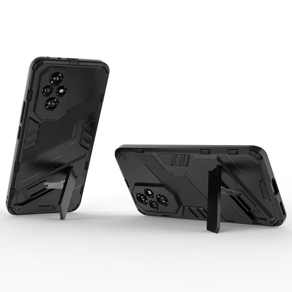 EIDERWOOD Honor 200 5G Hybrid Håndvæker Cover m. Kickstand - Sort