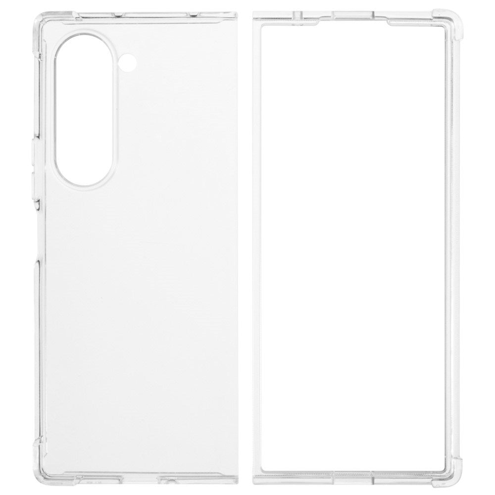 EIDERWOOD Samsung Galaxy Z Fold6 Fleksibelt Plastik Cover - Gennemsigtig