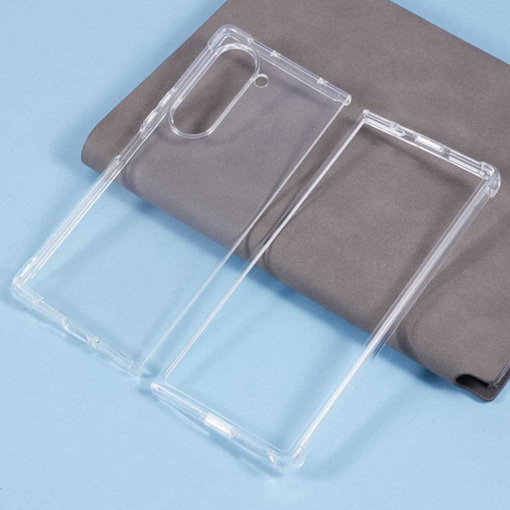 EIDERWOOD Samsung Galaxy Z Fold6 Fleksibelt Plastik Cover - Gennemsigtig