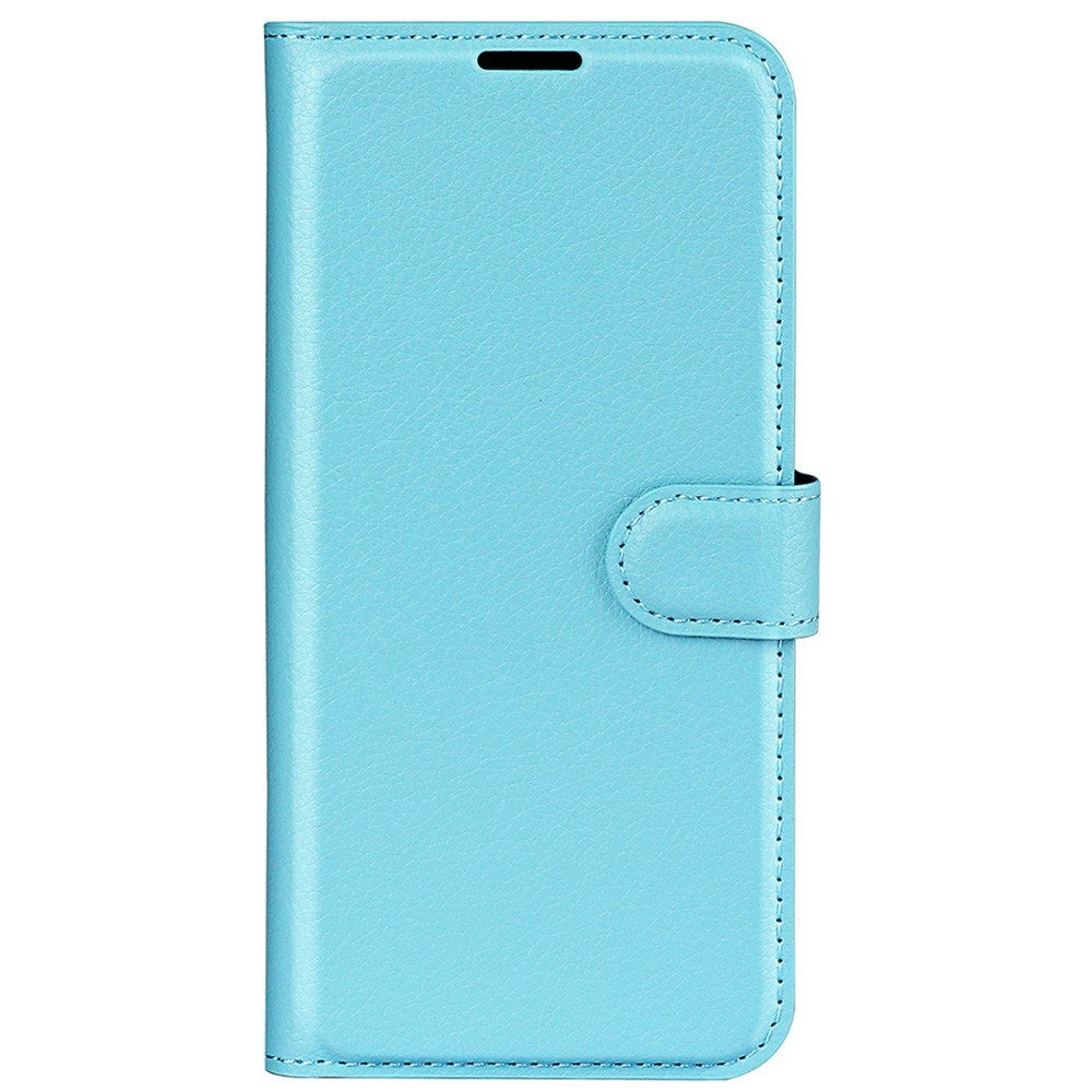 EIDERWOOD Honor 200 5G Cover med Kortholder – Litchi Tekstur Kunstlæder Flip Cover - Blå