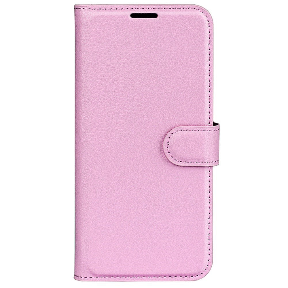 EIDERWOOD Honor 200 5G Cover med Kortholder – Litchi Tekstur Kunstlæder Flip Cover - Pink