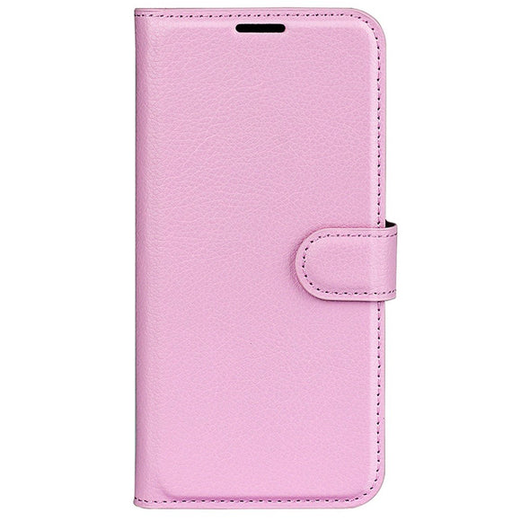 EIDERWOOD Honor 200 5G Cover med Kortholder – Litchi Tekstur Kunstlæder Flip Cover - Pink