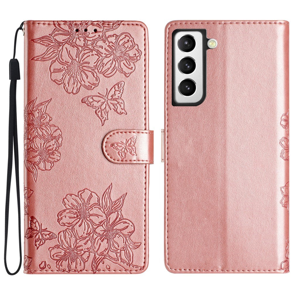 EIDERWOOD Samsung Galaxy S22+ (Plus) Kunstlæder Cover m. Indgravering - Rose Gold