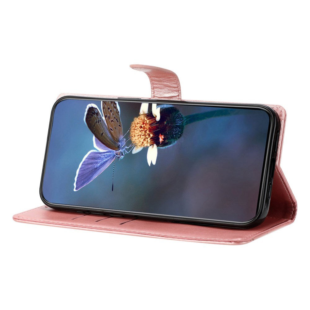 EIDERWOOD Samsung Galaxy S22+ (Plus) Kunstlæder Cover m. Indgravering - Rose Gold