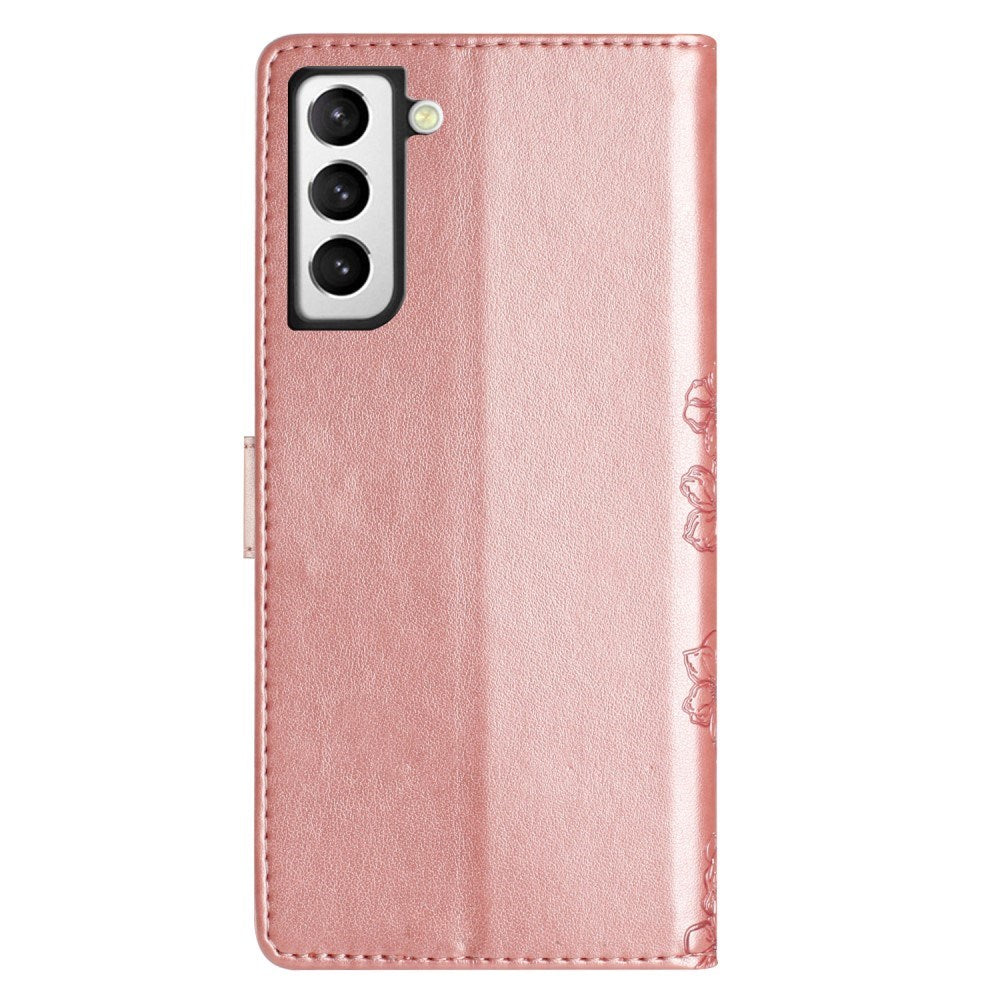 EIDERWOOD Samsung Galaxy S22+ (Plus) Kunstlæder Cover m. Indgravering - Rose Gold