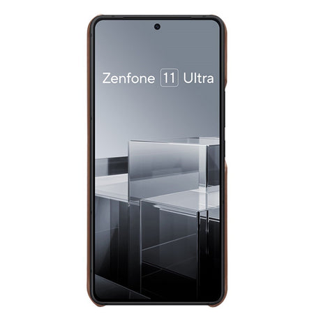 EIDERWOOD Asus Zenfone 11 Ultra Kunstlæder Cover - Brun