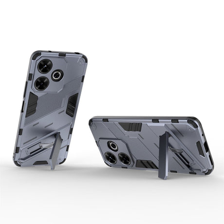 EIDERWOOD Xiaomi Redmi 13 Hybrid Håndværker Cover m. Kickstand - Grå