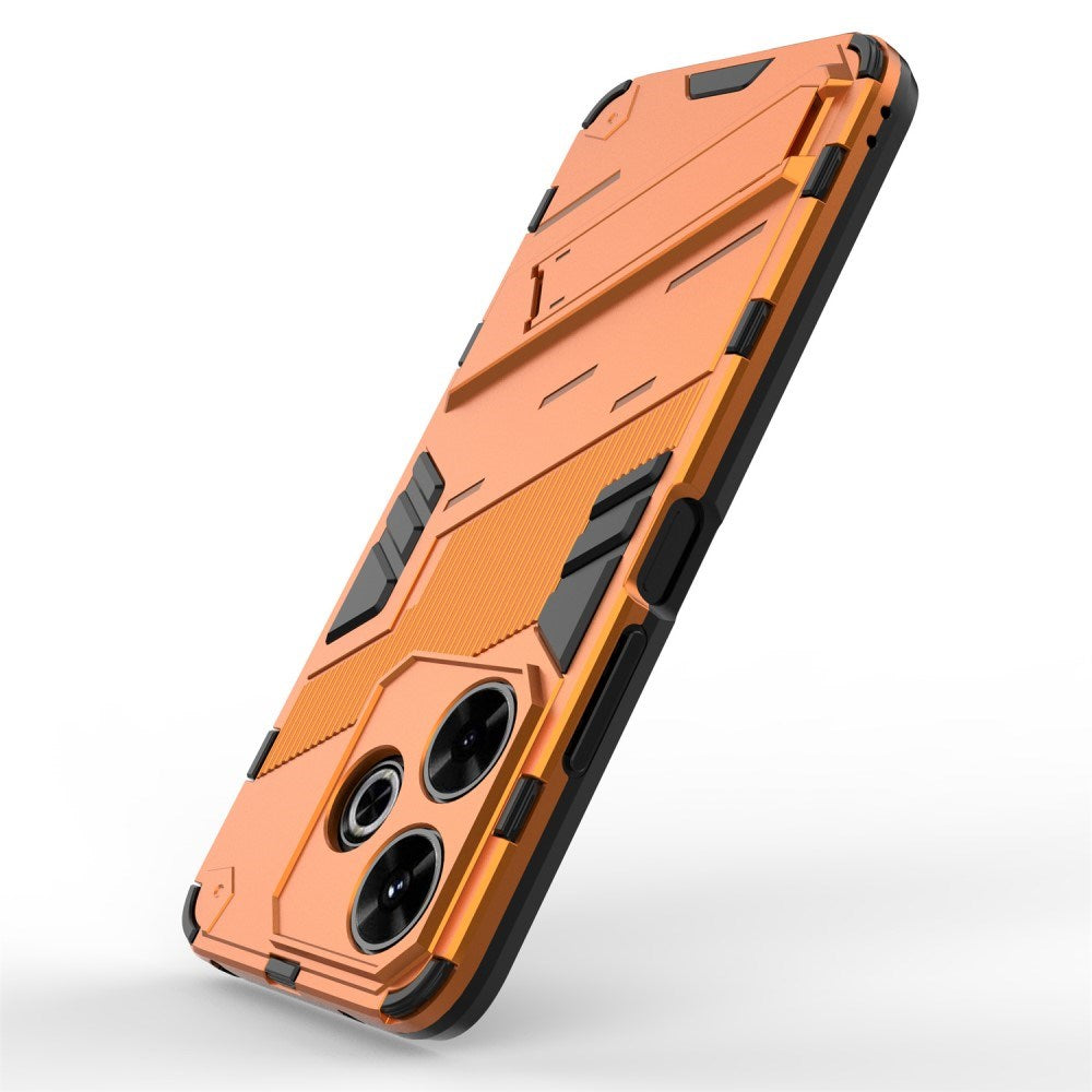 EIDERWOOD Xiaomi Redmi 13 Hybrid Håndværker Cover m. Kickstand - Orange