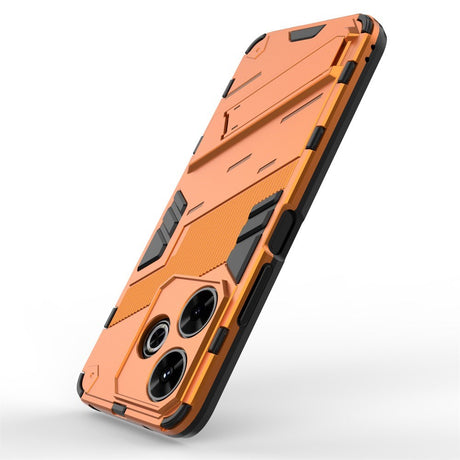 EIDERWOOD Xiaomi Redmi 13 Hybrid Håndværker Cover m. Kickstand - Orange