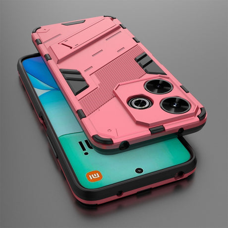 EIDERWOOD Xiaomi Redmi 13 Hybrid Håndværker Cover m. Kickstand - Lyserød