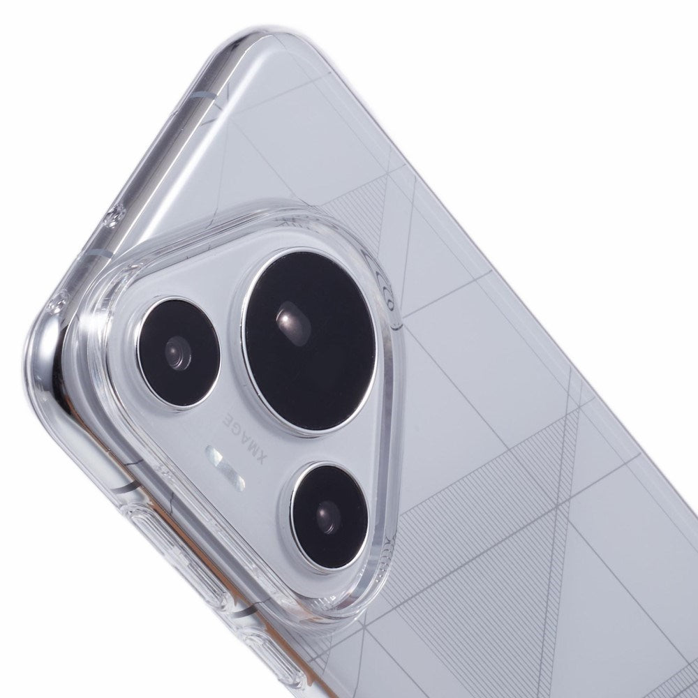EIDERWOOD Huawei Pura 70 Hårdt Plastik Cover - Gennemsigtig