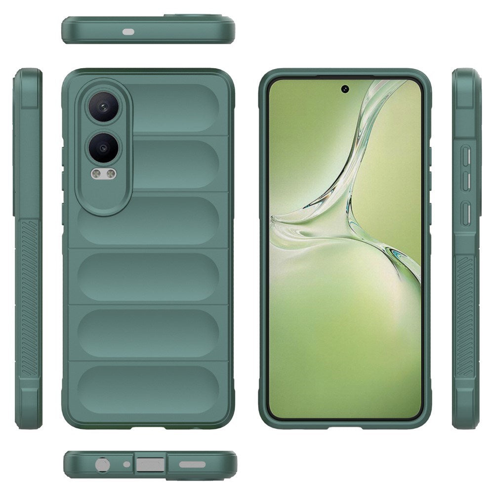 EIDERWOOD OnePlus Nord CE4 Lite (5G) Fleksibelt Plastik Cover - Grøn