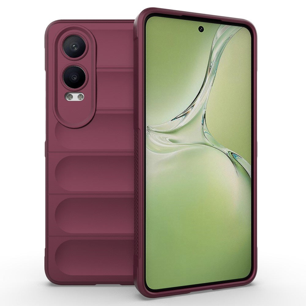EIDERWOOD OnePlus Nord CE4 Lite (5G) Fleksibelt Plastik Cover - Vinrød