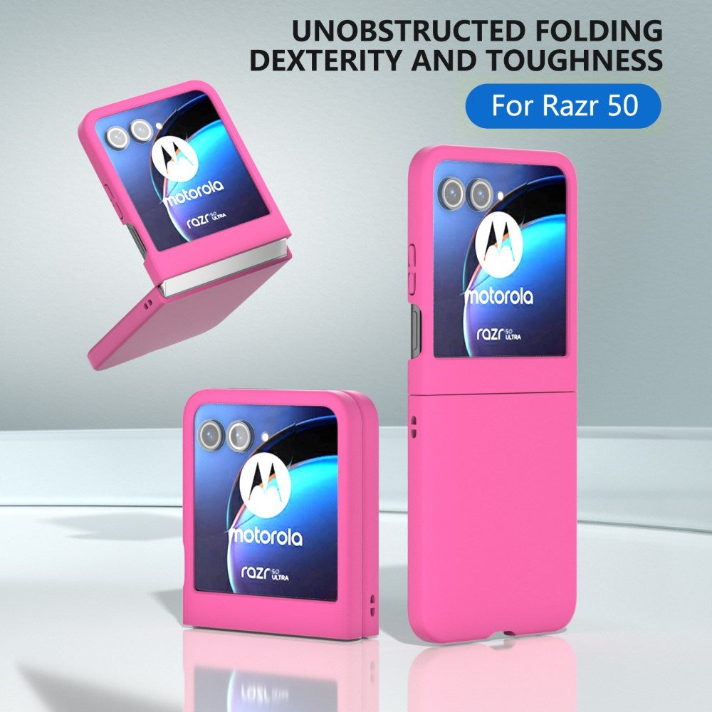 EIDERWOOD Motorola Razr 70 / Razr 60 / Razr 50 5G Slim Hård Plast Cover - Magenta