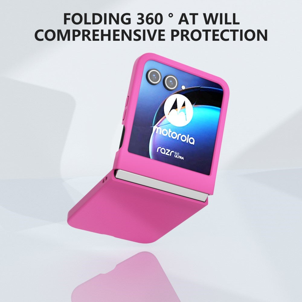 EIDERWOOD Motorola Razr 70 / Razr 60 / Razr 50 5G Slim Hård Plast Cover - Magenta