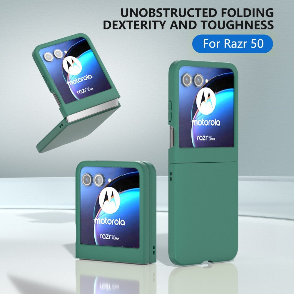 EIDERWOOD Motorola Razr 70 / Razr 60 / Razr 50 5G Slim Hård Plast Cover - Mørkegrøn