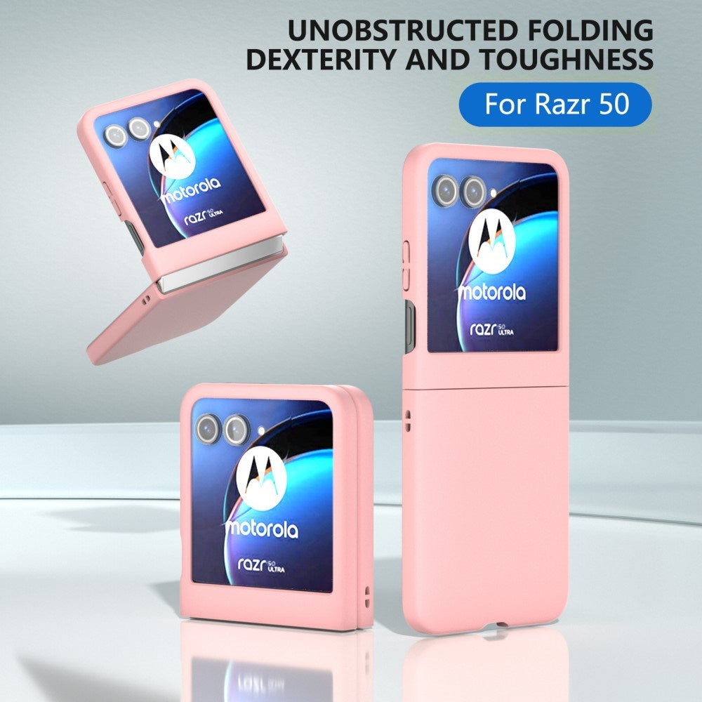 EIDERWOOD Motorola Razr 70 / Razr 60 / Razr 50 5G Slim Hård Plast Cover - Lyserød