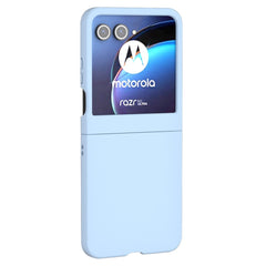 EIDERWOOD Motorola Razr 50 Slim Hård Plast Cover - Lyseblå