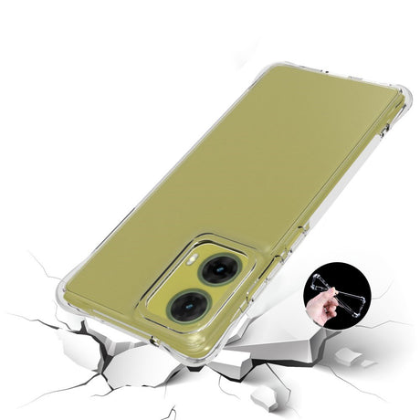 EIDERWOOD Motorola Moto G85 (5G) Fleksibel Plastik Cover - Gennemsigtig