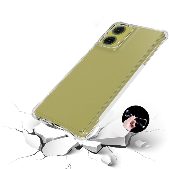 EIDERWOOD Motorola Moto G85 (5G) Fleksibel Plastik Cover - Gennemsigtig
