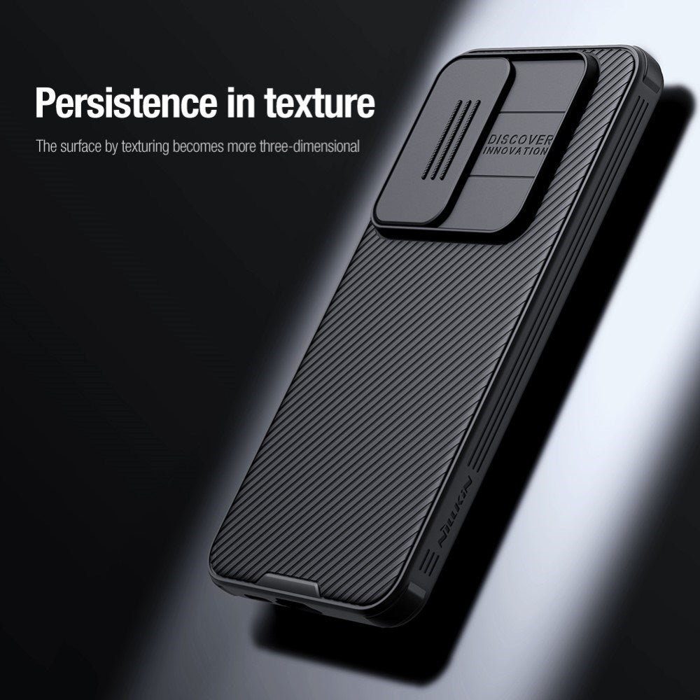 Samsung Galaxy S24 FE Nillkin Camshield Pro Cover - Sort