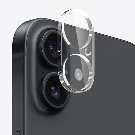 iPhone 16 | 3 i 1 360° Beskyttelsessæt m. Cover | Skærmbeskyttelse | Kameralinsebeskyttelse - Gennemsigtig