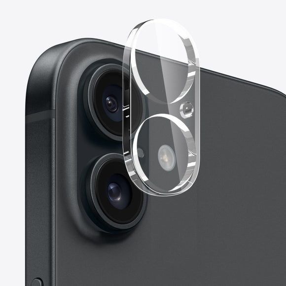 iPhone 16 | 3 i 1 360° Beskyttelsessæt m. Cover | Skærmbeskyttelse | Kameralinsebeskyttelse - Gennemsigtig