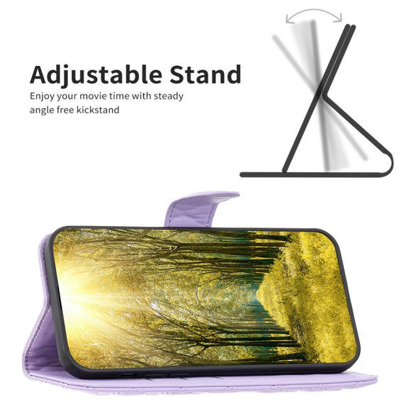 EIDERWOOD OnePlus Nord CE4 Lite (5G) Læder Cover m. Pung & Strop - Rhombus - Lilla
