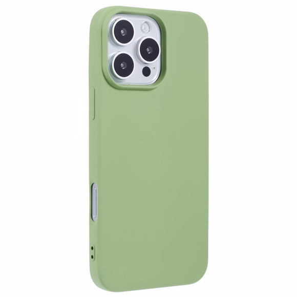 EIDERWOOD iPhone 16 Pro Max Fleksibelt Plastik Cover - Lysegrøn