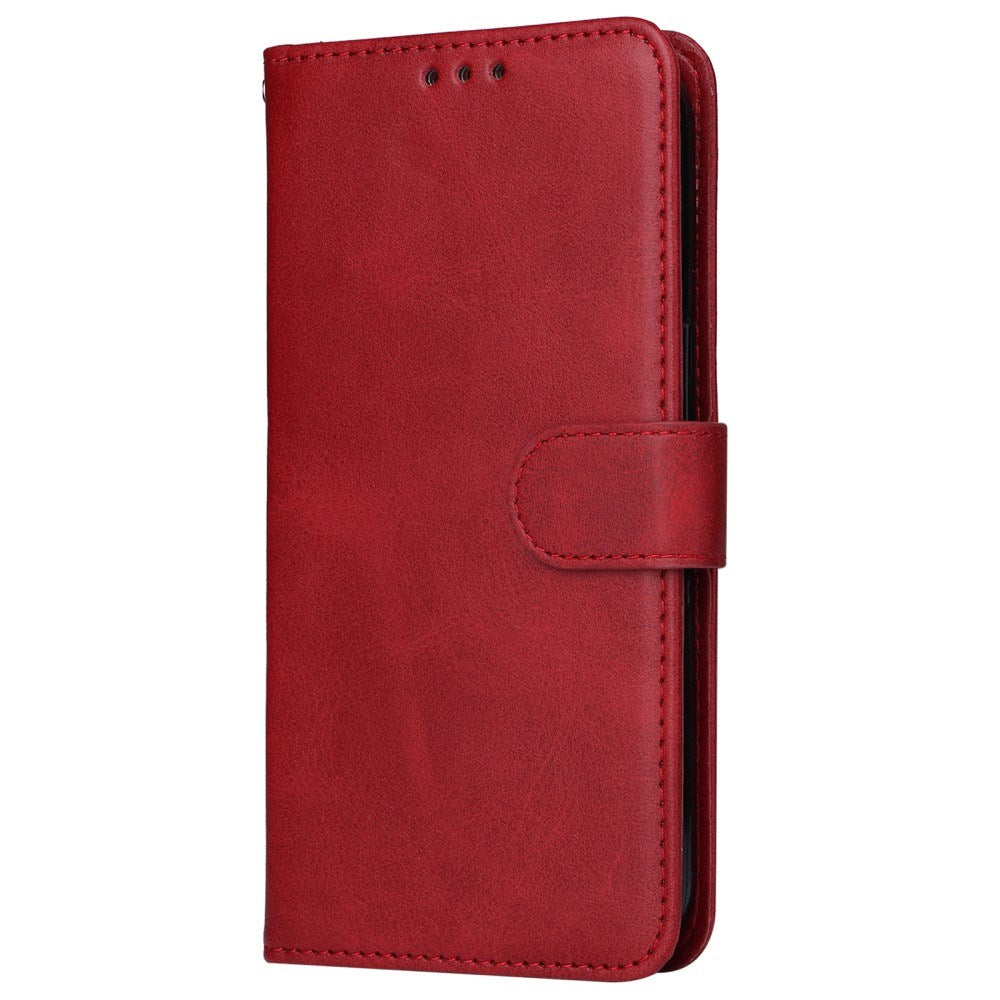EIDERWOOD Samsung Galaxy S24 FE Læder Cover m. Pung & Strop - Rød