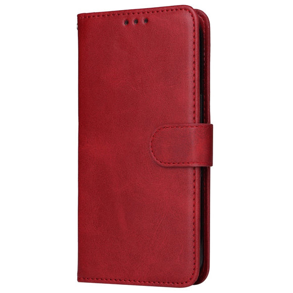 EIDERWOOD Samsung Galaxy S24 FE Læder Cover m. Pung & Strop - Rød