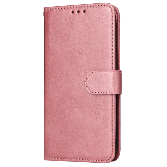 EIDERWOOD Samsung Galaxy S24 FE Læder Cover m. Pung & Strop - Lyserød