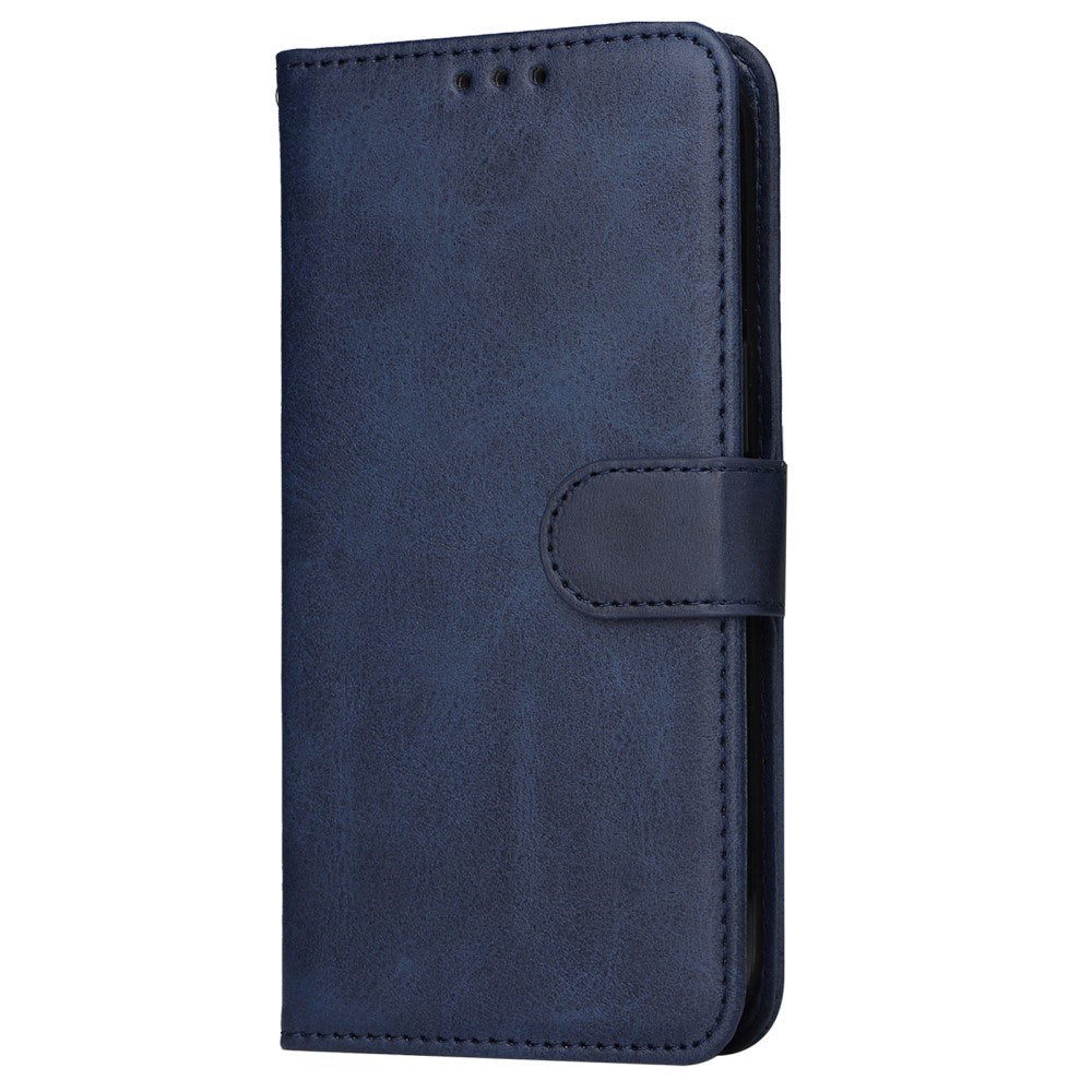 EIDERWOOD Samsung Galaxy S24 FE Læder Cover m. Pung & Strop - Blå