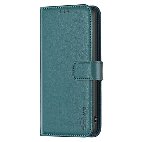 HMD Pulse+ Kunstlæder Flip Cover m. Kortholder & Ståfunktion - Grøn