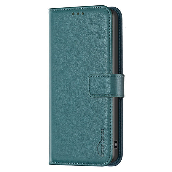 HMD Pulse+ Kunstlæder Flip Cover m. Kortholder & Ståfunktion - Grøn