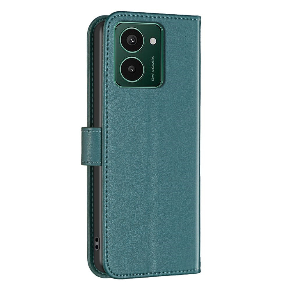 HMD Pulse+ Kunstlæder Flip Cover m. Kortholder & Ståfunktion - Grøn