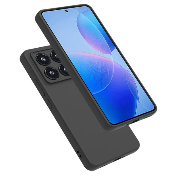 EIDERWOOD Xiaomi 14T Mat Fleksibel Plastik Cover - Grå