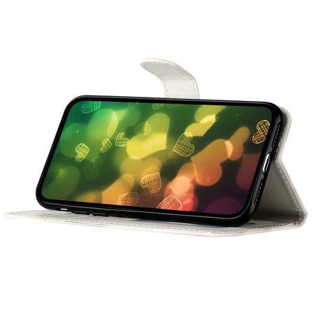EIDERWOOD Samsung Galaxy S24 FE Vegansk Læder Flip Cover m. Strop og Kortholder - Leopard Print