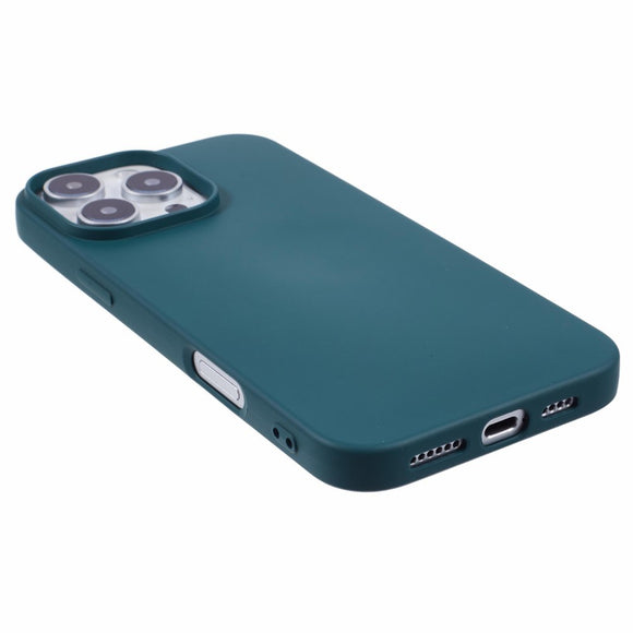 EIDERWOOD iPhone 16 Pro Mat Fleksibel Plastik Cover - Mørkegrøn
