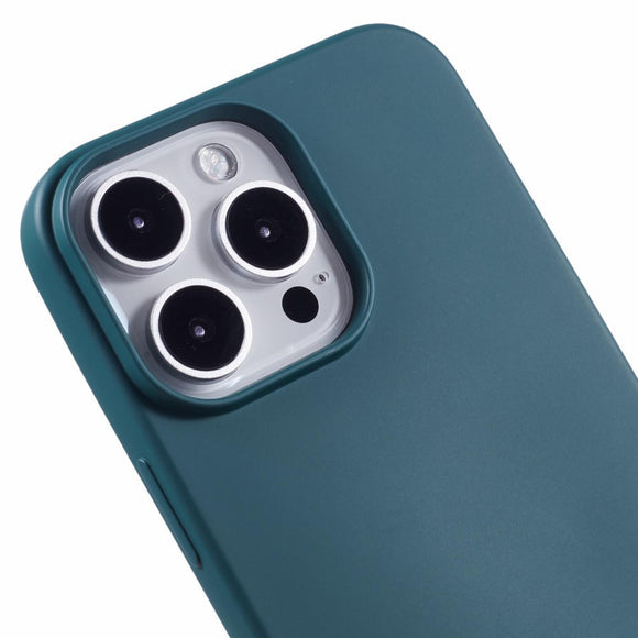 EIDERWOOD iPhone 16 Pro Mat Fleksibel Plastik Cover - Mørkegrøn