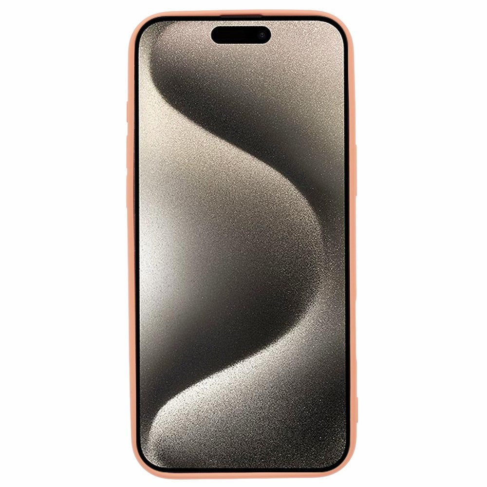 EIDERWOOD iPhone 16 Pro Mat Fleksibel Plastik Cover - Orange