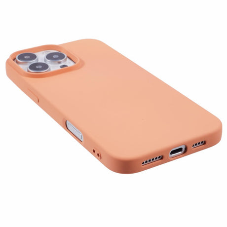 EIDERWOOD iPhone 16 Pro Mat Fleksibel Plastik Cover - Orange